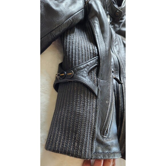 Small FXRG leather jacket - Picture 4 of 9